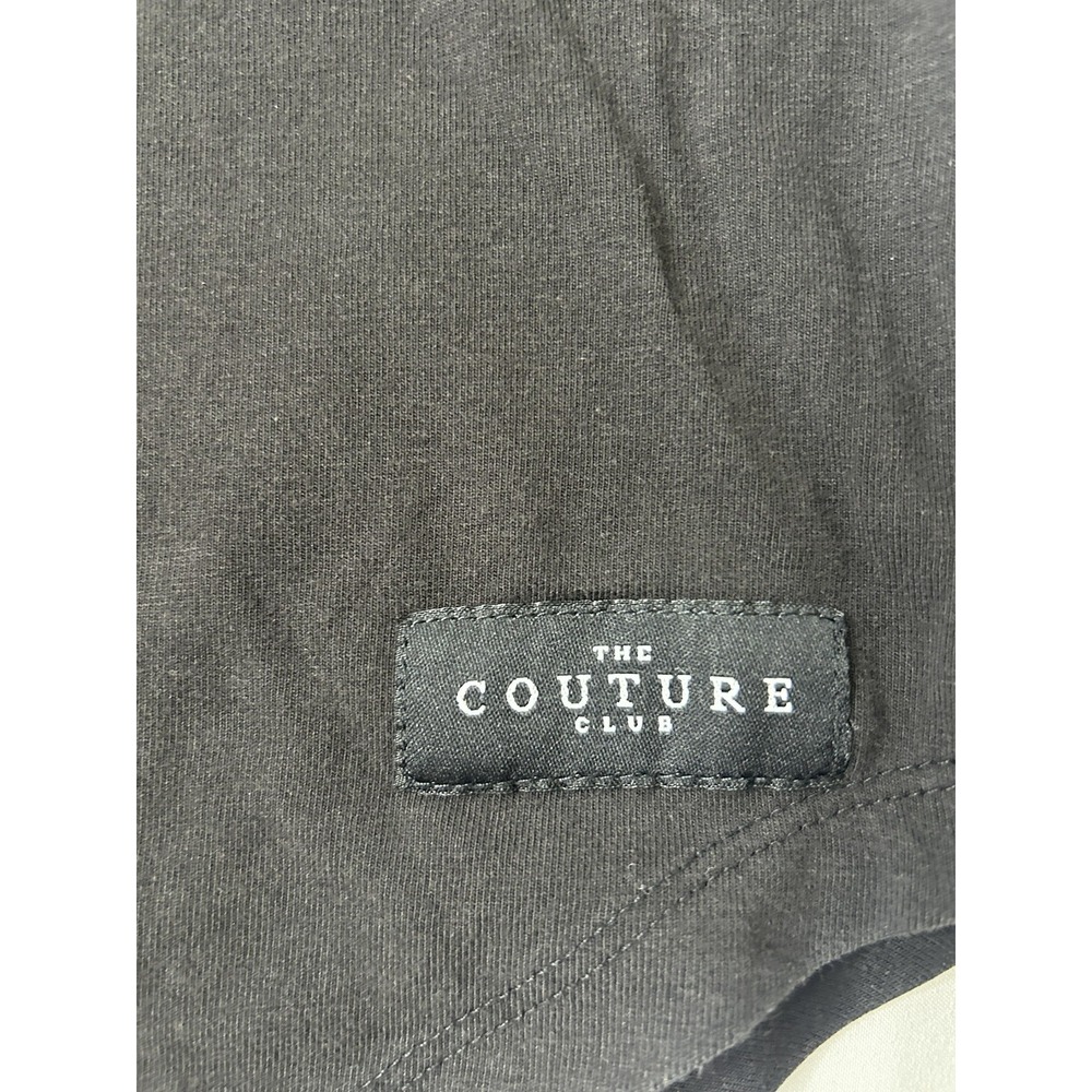 The Couture Club Shirt Mens Small Black Skull Bones Graphic Tee Band Style Tour - Picture 3 of 7